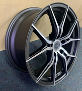 18" Velsen Wheel 631-M 🌟 18X8 +38 5X114.3 🌟 C.B 73.1 Gray & Machined Rim